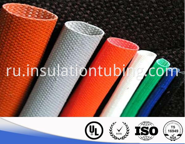 Silicone Rubber FiberGlass Braided Sleeve